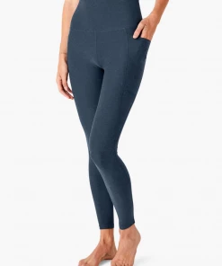 Beyond Yoga Pocket High Waisted Midi Nocturnal Navy