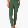 Beyond Yoga Pocket High Waisted Midi Pine 1 Beyond Yoga Pocket High Waisted Midi Pine