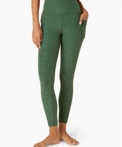 Beyond Yoga Pocket High Waisted Midi Pine