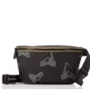 Aloha Collection Aumakua Hip Pack Charcoal On Black 2 Aloha Collection Aumakua Hip Pack Charcoal On Black