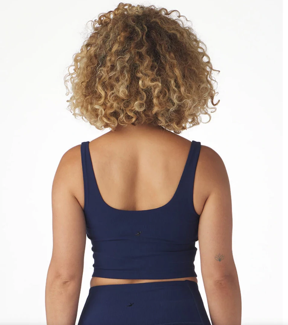 Glyder Sculpt Tank Indigo 4 Glyder Sculpt Tank Indigo