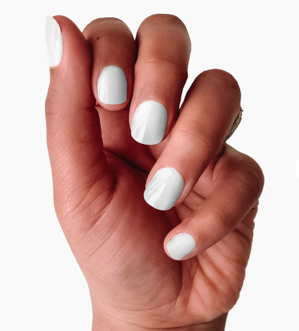 Ivy & Ash Nail Wrap Daydream White 3 Ivy & Ash Nail Wrap Daydream White