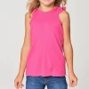 Chaser Girls Ruffle Racer Tank Rio