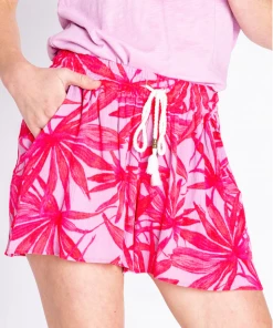 P.J. Salvage Short Tranquil Palm Lilac