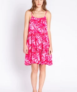 P.J. Salvage Chemise Tranquil Palm Lilac