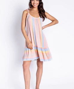 P.J. Salvage Chemise Sunset Stripes Multi