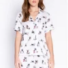 P.J. Salvage PJ Set Playful Prints White