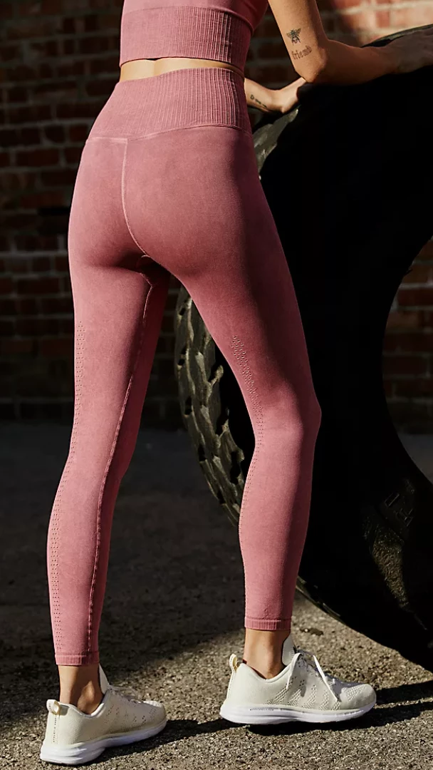 Free People Good Karma Legging Dried Rose Free People Movement 4 Free People Good Karma Legging Dried Rose Free People Movement