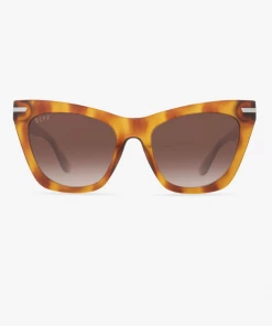 Diff Eyewear Alyssa Andes Totroise Brown Gradient