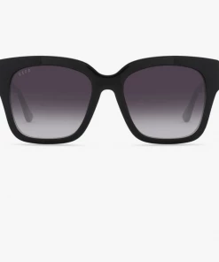 Diff Eyewear Bella II Black Grey Gradient Sharp