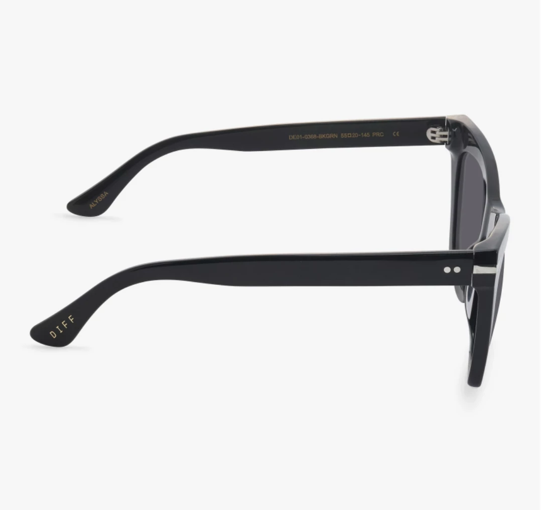 Diff Eyewear Alyssa Black Grey 5 Diff Eyewear Alyssa Black Grey