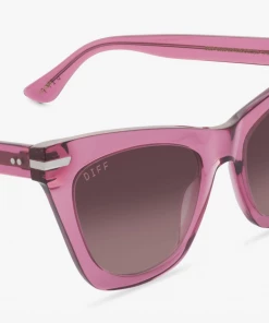 Diff Eyewear Alyssa Macarena Pink Crystal Wine Gradient 10 Diff Eyewear Alyssa Macarena Pink Crystal Wine Gradient
