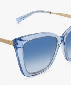 Diff Eyewear Becky IV Columbia Crystal Aegean Blue
