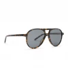 DIFF Eyewear Jett Shadow Tortoise Grey Polarized