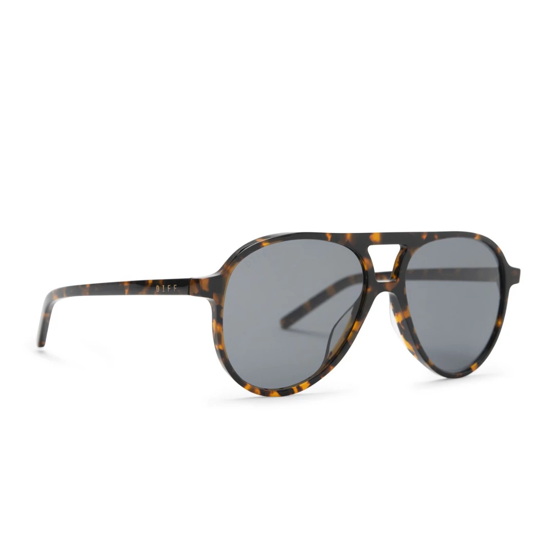 DIFF Eyewear Jett Shadow Tortoise Grey Polarized 3 DIFF Eyewear Jett Shadow Tortoise Grey Polarized