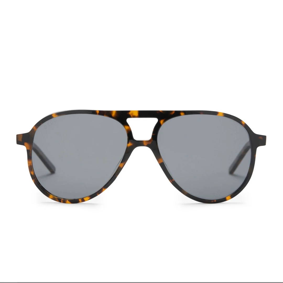 DIFF Eyewear Jett Shadow Tortoise Grey Polarized 4 DIFF Eyewear Jett Shadow Tortoise Grey Polarized