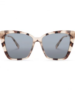 DIFF Eyewear Becky Ii Cream Tort Grey Lense Polarized