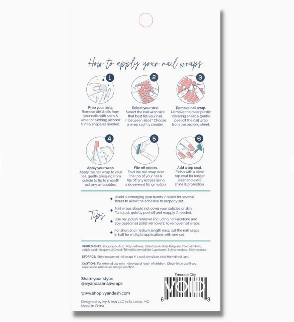 Ivy & Ash Light Pink Ombre 6 Ivy & Ash Light Pink Ombre