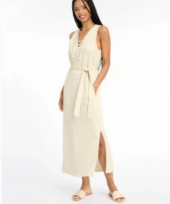 Splendid Isadora Terry Dress Sand