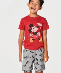 Chaser Boys Mickey Cloud SS Tee Cardinal