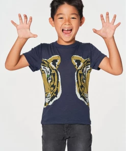 Chaser Boys Tiger Eyes Cloud SS Tee Avalon
