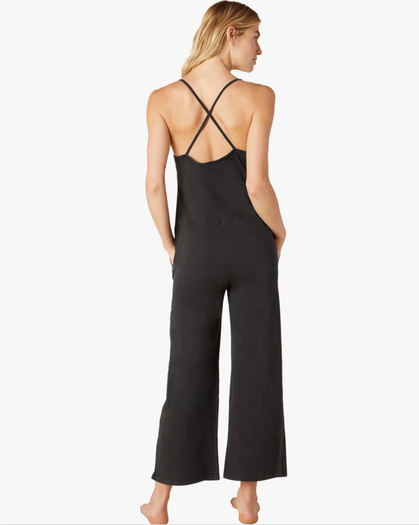 Beyond Yoga Breezy Jumpsuit Washed Black 4 Beyond Yoga Breezy Jumpsuit Washed Black