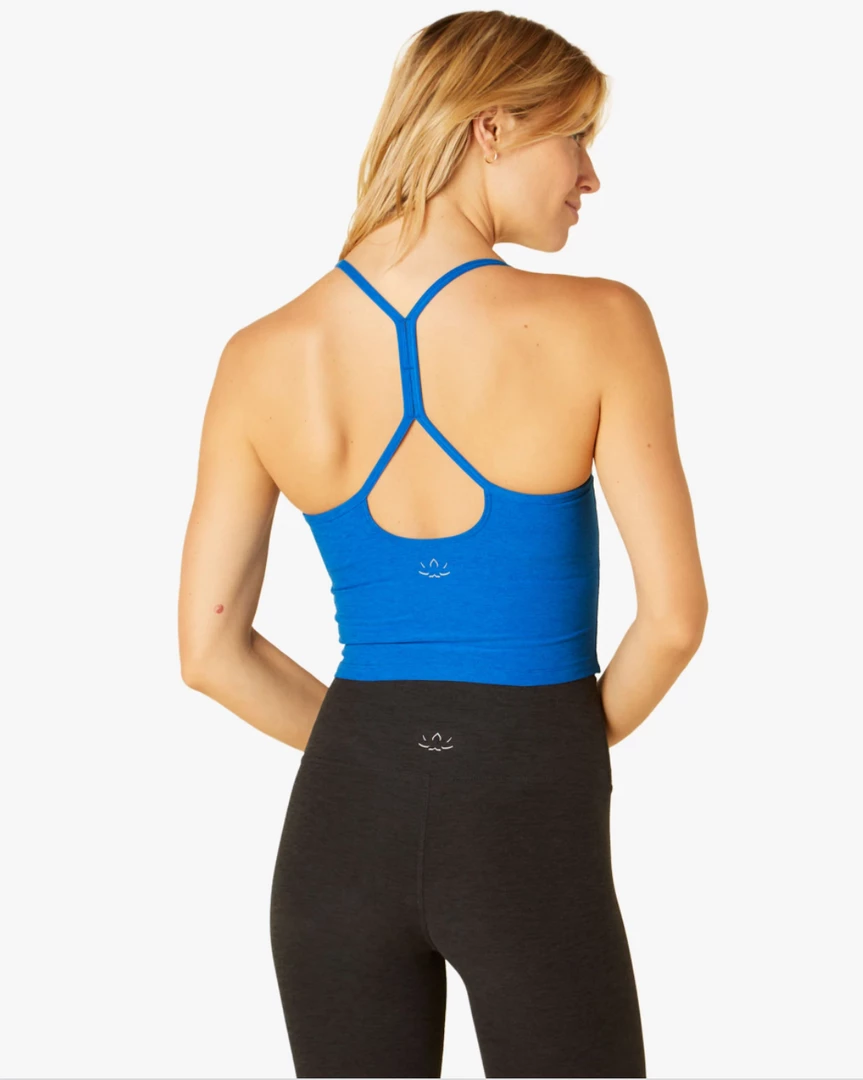Beyond Yoga Spacedye Slim Racerback Cropped Tank Wayfinder Blue Wave 4 Beyond Yoga Spacedye Slim Racerback Cropped Tank Wayfinder Blue Wave