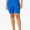 Beyond Yoga Spacedye High Waisted Biker Short Wayfinder Blue Wave