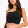 Project Social T Falling For You Tube Top Black