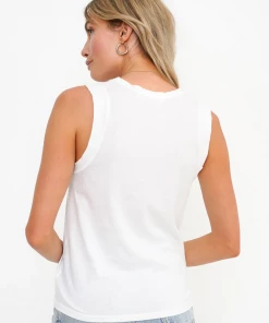 Project Social T Who Needs A Hug Tank White