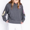 P.J. Salvage Hoodie Peace Love Smoke