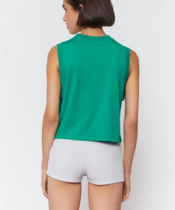 Spiritual Gangster Grateful Box Tank Verde