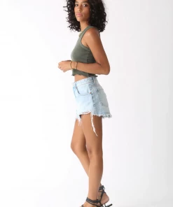 Electric&Rose Alana Ribbed Tank Army New Arrivals