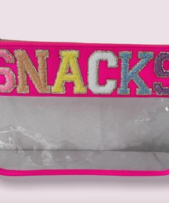 Beauty Stash New Arrivals Snacks Pouch Hot Pink