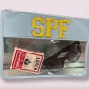 Beauty Stash New Arrivals SPF Pouch Blue