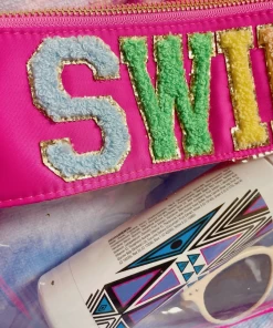 Beauty Stash New Arrivals Swim Pouch Hot Pink