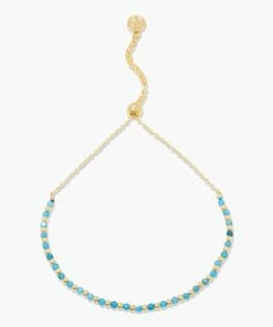 Gorjana Power Gemstone Brooks Bracelet For Inspiration Gold Apatite