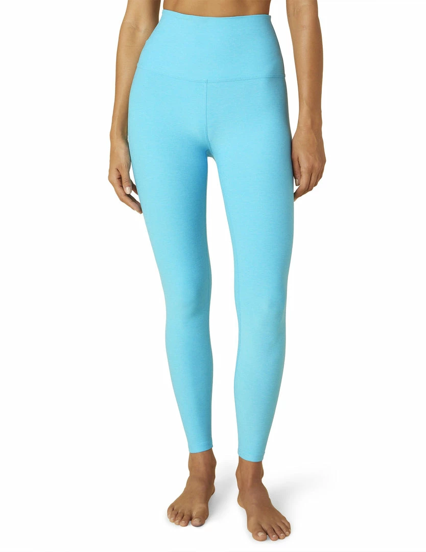 Beyond Yoga SpacedyeHigh Waisted Midi Capri Blue 3 Beyond Yoga SpacedyeHigh Waisted Midi Capri Blue