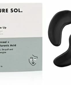 Pure Sol Wake Up Hydrogel Eye Patch Charcoal + Hyaluronic Acid