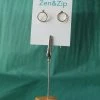 Sai Brazil Circle Pullthrough Earring Gold