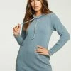 Chaser French Terry Dress Denim Wash