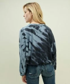 Splendid Flynn Sweater Blue Tie Dye
