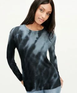 Splendid Flynn Sweater Blue Tie Dye