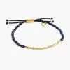 Gorjana Gifting Power Gemstone Bracelet For Wisdom Gold Lapis 1 Gorjana Gifting Power Gemstone Bracelet For Wisdom Gold Lapis