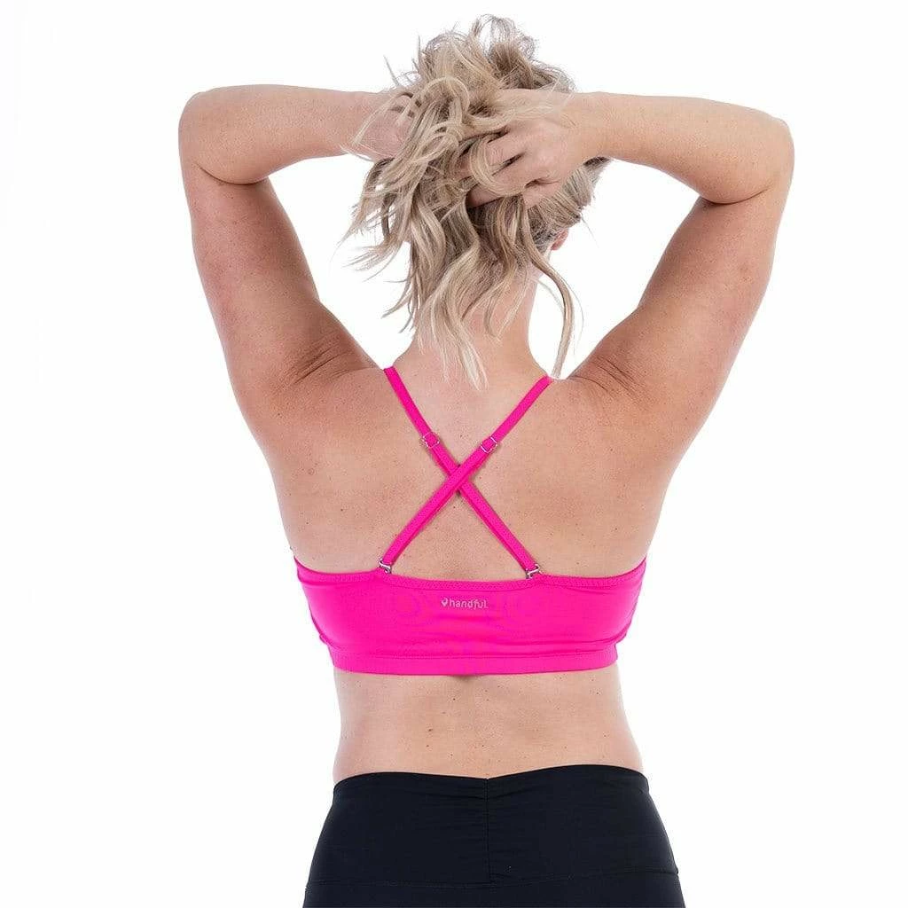 Handful Adjustable Bra Battle Cry Pink 4 Handful Adjustable Bra Battle Cry Pink