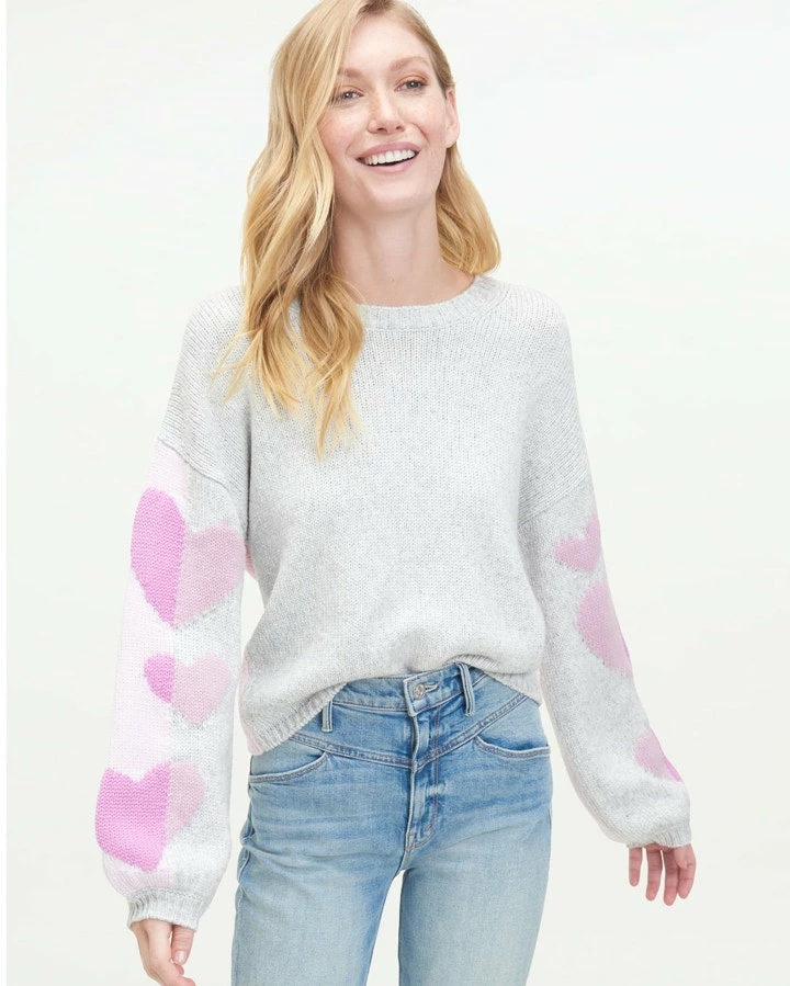 Splendid Coming And Going Heart Sweater 3 Splendid Coming And Going Heart Sweater