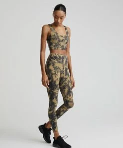 Varley Let's Go High Rise 25 Flaxen Tie Dye