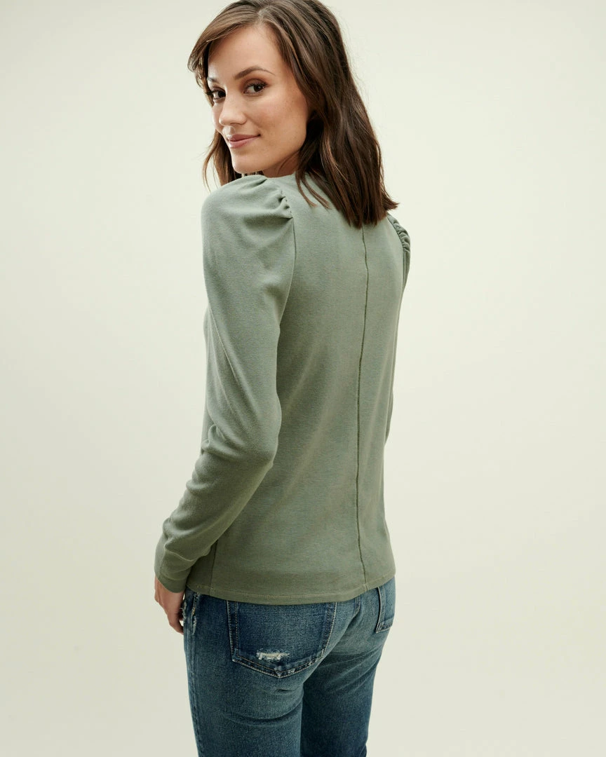 Splendid Ingrid Longsleeve Olive Brown 4 Splendid Ingrid Longsleeve Olive Brown