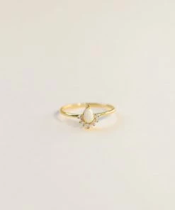 JaxKelly Opal Burst Ring