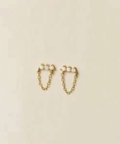 JaxKelly Stud -Opal Chain